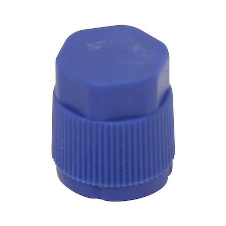 A & I Products 13mm Blue R-143a Low Side Valve Port Cap J.R.A. Type (4 Pack) 6" x3" x1" A-CP0137